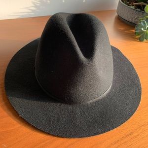 Scotch & Soda Black Fedora Hat